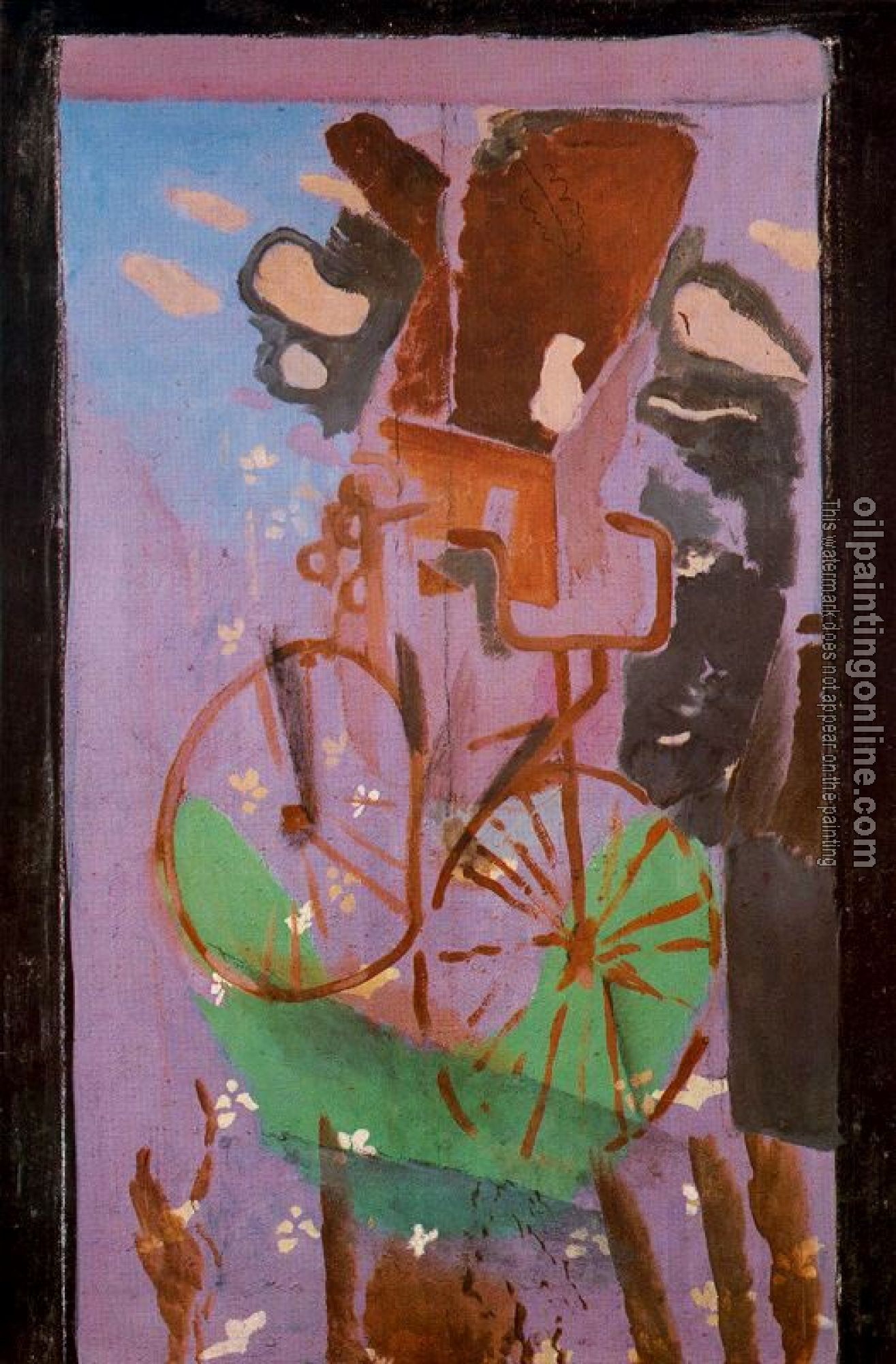 Georges Braque - The Bicycle